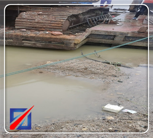 北辰株洲市过河管道水下安装