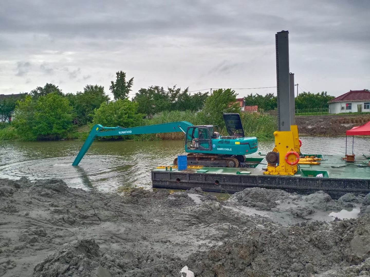 津南完成水下管道安装：施工组织与资源调配