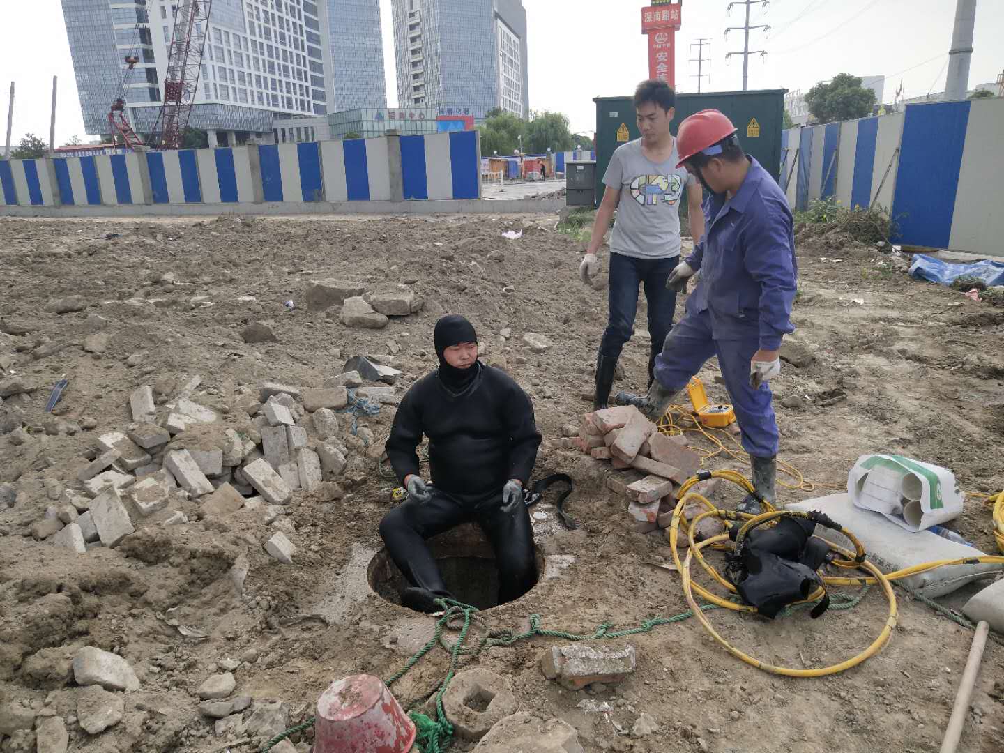 北辰速战速决！攻克水下堵漏难题